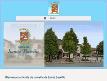 Tablet Screenshot of mairie-saintebazeille.fr
